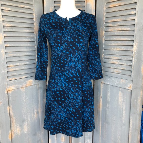 Patagonia Dresses & Skirts - Patagonia Kamala Henley Snap Button Shirt Dress Sz S